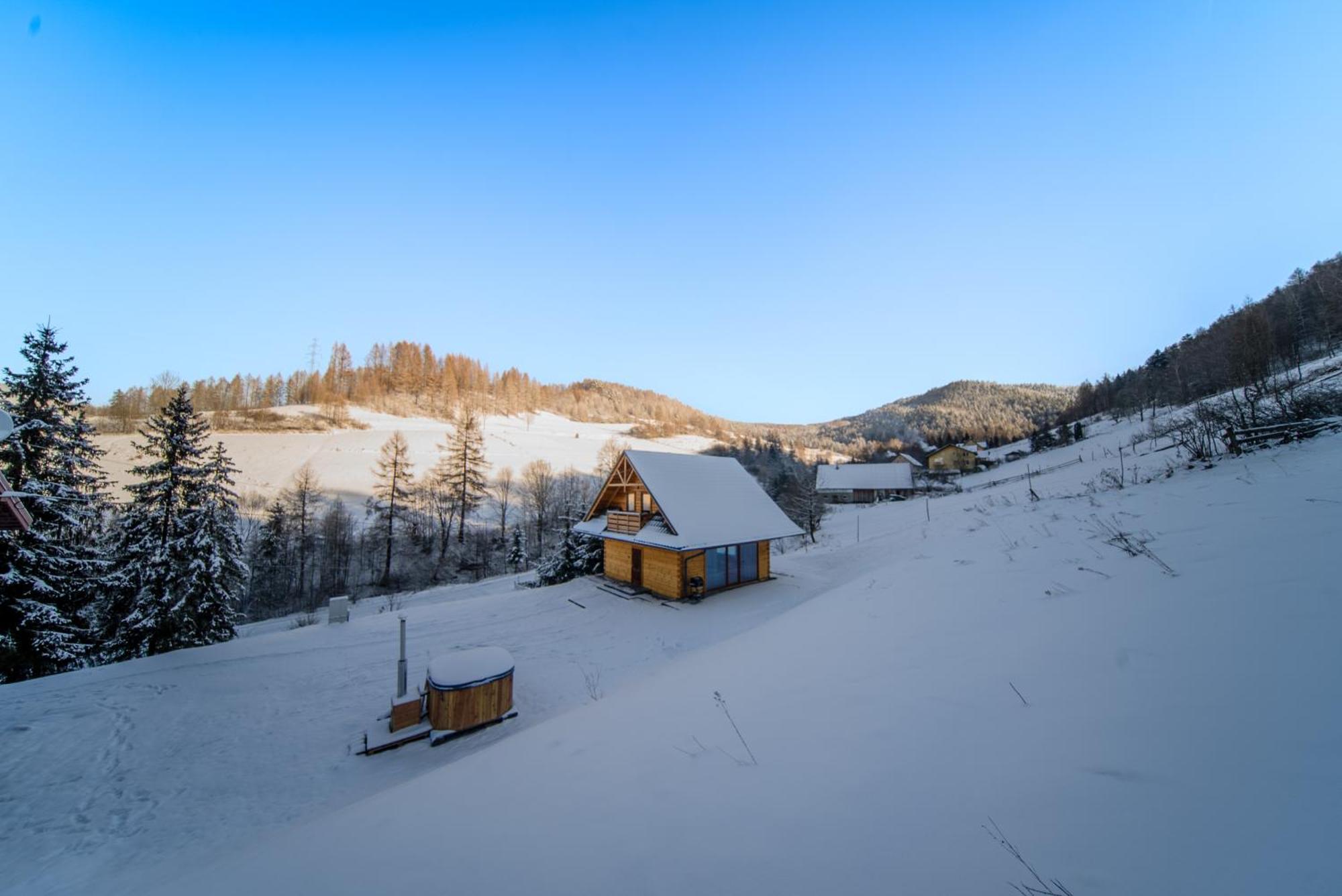 Domek W Gorach Wierchomla Wielka Buitenkant foto