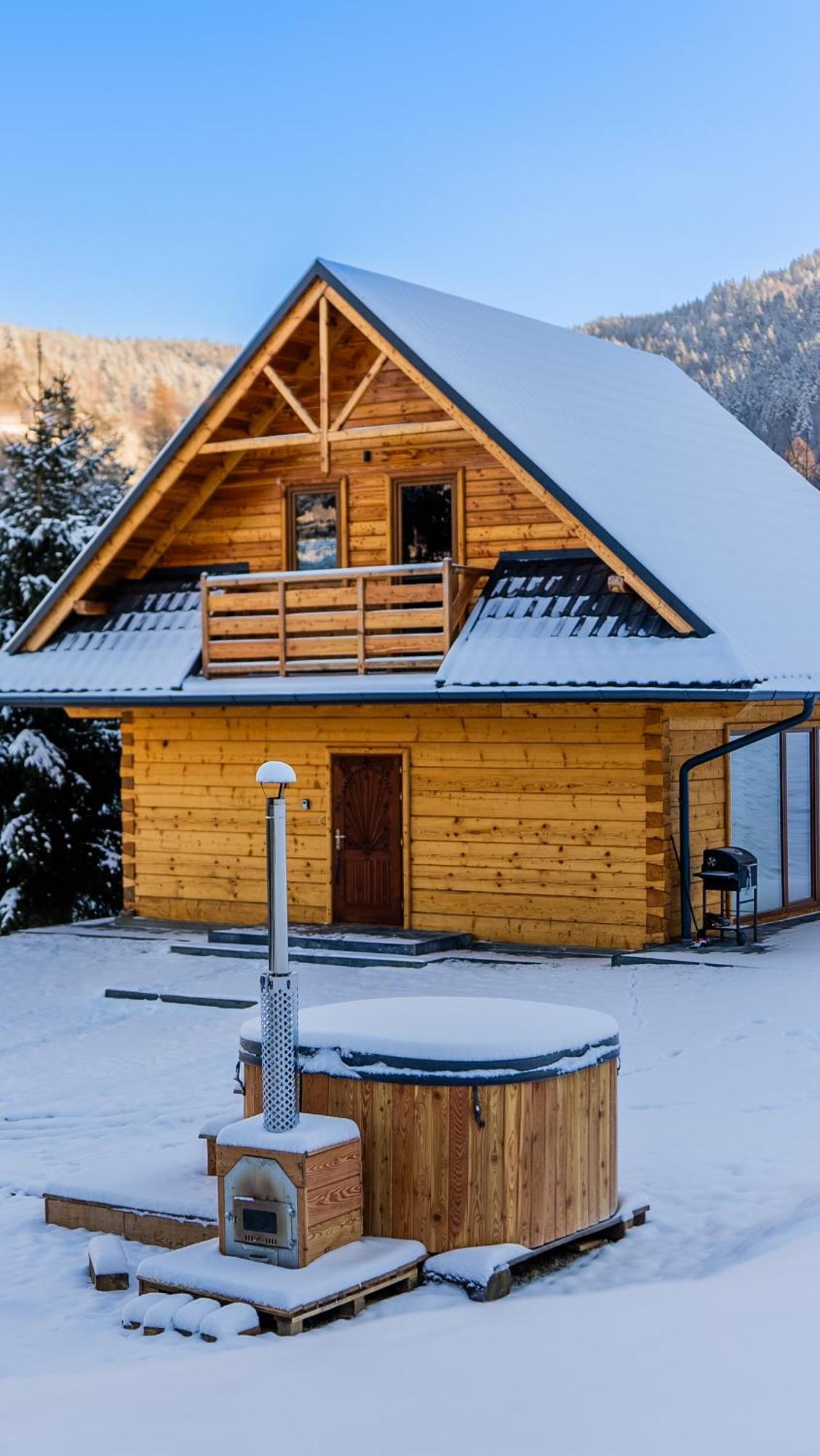 Domek W Gorach Wierchomla Wielka Buitenkant foto
