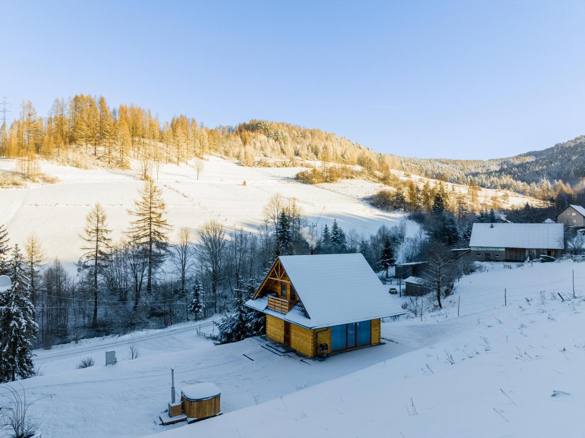 Domek W Gorach Wierchomla Wielka Buitenkant foto